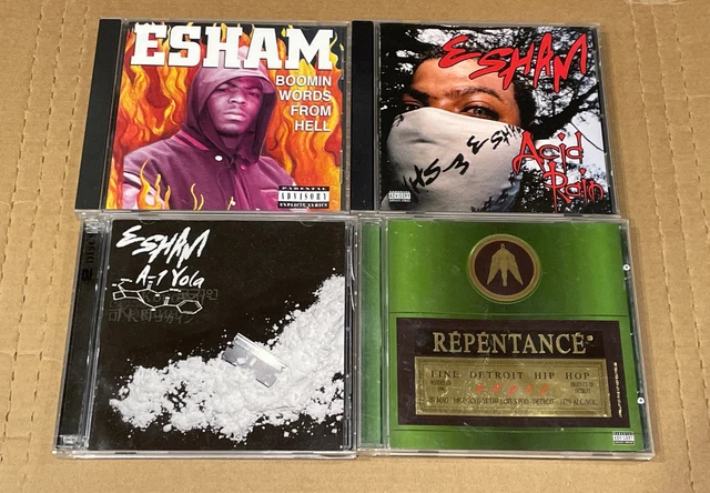 Esham CD Lot Natas ICP Psychopathic Records Esham CD Lot Natas ICP Psychopathic Records