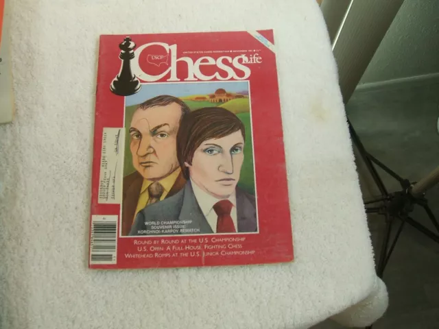 US USCF Chess Life magazines 1973 - 2005 u-pick $ .99 - $ 4 (not a