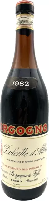 Vintage Vin Trick D'Alba 1982 Giacomo Borgogno 75cl 12%