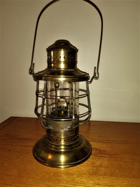PERKO (Perkins Marine)  Brass Ships Lantern - Excellent Maritime Antique