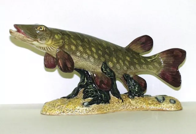 Beswick  Made In England - Fish Figural - Pike - Numbered Limited Edition Of 50