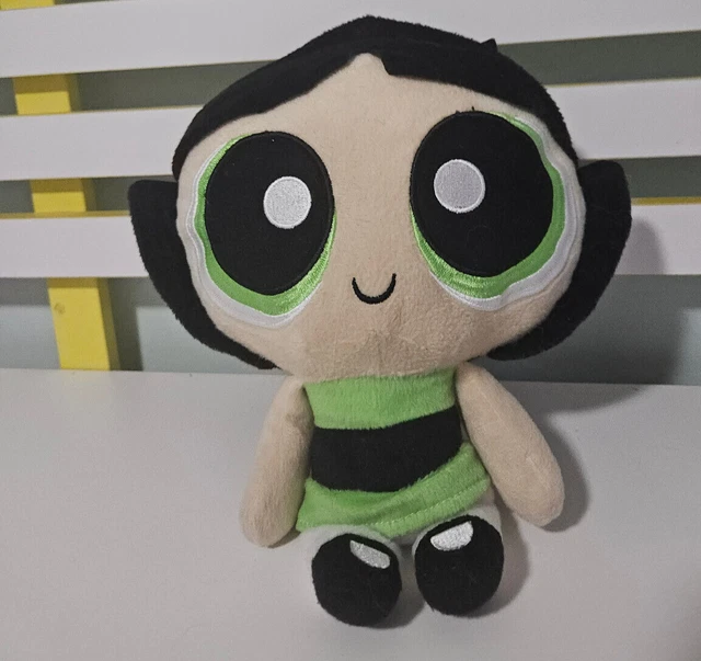 POWERPUFF GIRLS PLUSH Toy Buttercup Green Girl 26Cm Showbag Toy Cartoon ...