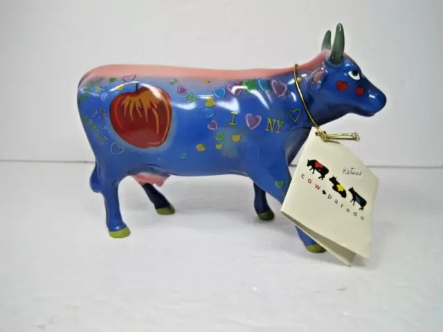 Cow Parade 2000 Westland Holding Corp. Cow Figurine 6 " x 4.5" Retired NWB