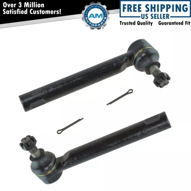 Front Outer Tie Rod End LH Driver RH Passenger Side Pair for Toyota Corolla