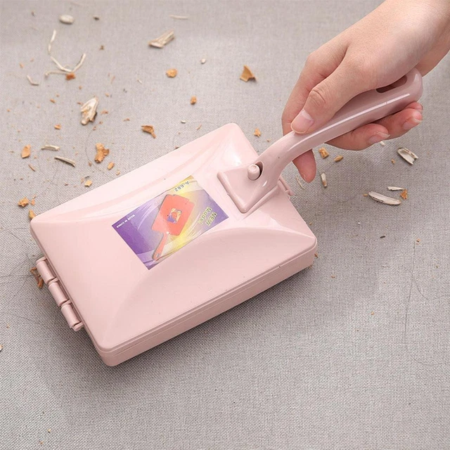 Carpet Crumb Brush Collector Hand Held Table Sweeper Home Kitchen Dirt Y0C3