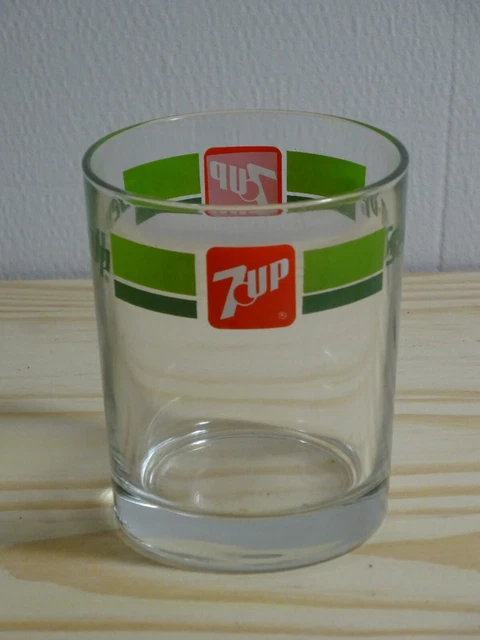 6 VERRES SEVEN UP VINTAGE LIMONADE no SPRITE