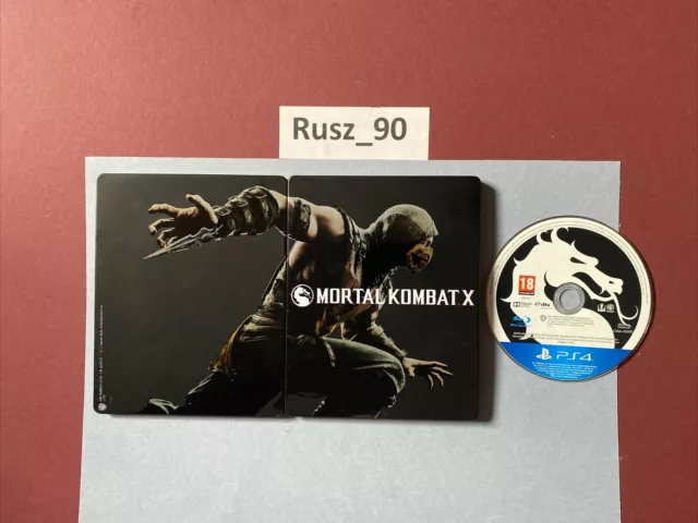 Mortal Kombat X Kollectors/Collectors Steelbook Edition PS4 14971/70000 EXC COND