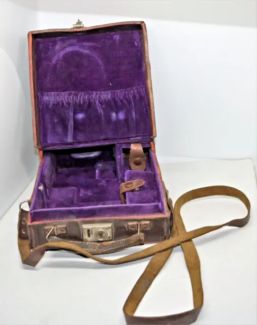 borsa custodia per macchina fotografica e accessori AGFA, vintage 2