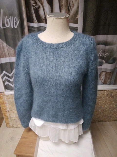 Veste Noire Anny Blatt Nathalia - Laine, Mohair, Soie, Style Chanel - Taille XL, Neuve Sans étiquette