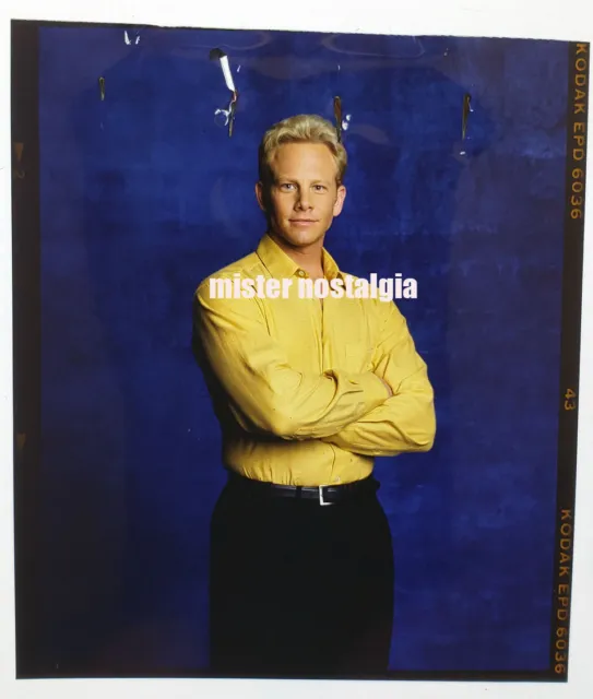 Vintage Photo 1997 Ian Ziering Beverly Hills 2" Color Slide Transparency rare