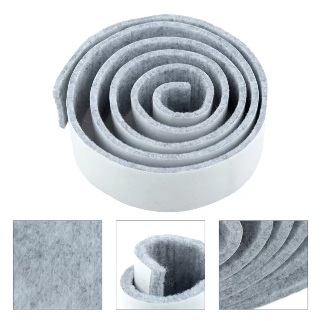 Self-Adhesive Felt Furniture Pad Roll for Hard Surfaces Heavy Duty Felt Strip 1M