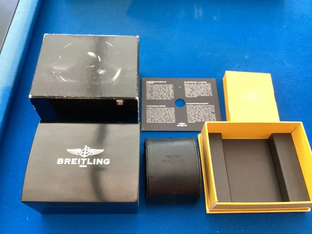 Breitling bakelite box sale