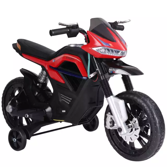 Moto Elettrica per Bambini 6V Rossa