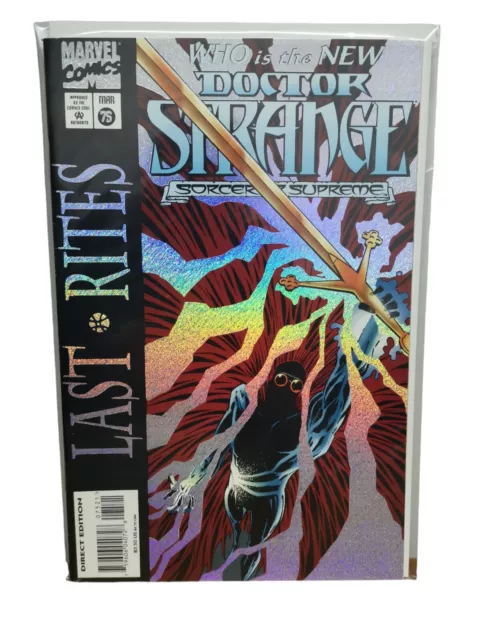 Marvel Comics - Who is the New Dr. Strange Sorcerer Supreme 75 Cover