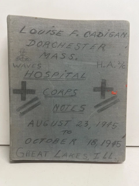 US Military WWII Hospital Core Notes Camp Moffett