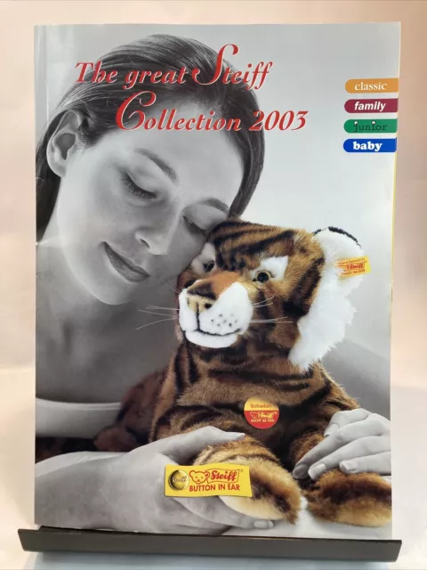 The Great Steiff Collection Catalog 2003 Plush Booklet