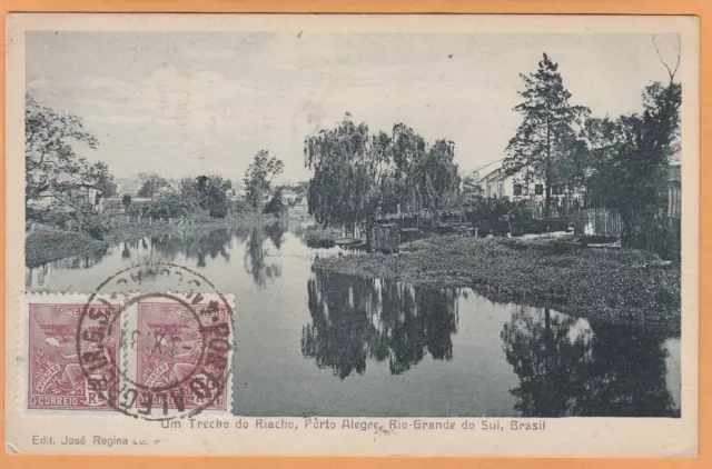 Porto Alegre Brazil 1931 Postcard