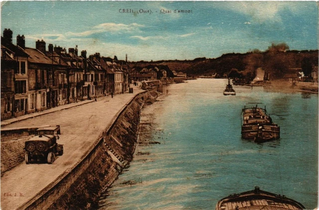 CPA CREIL Quai d'amont (376985)