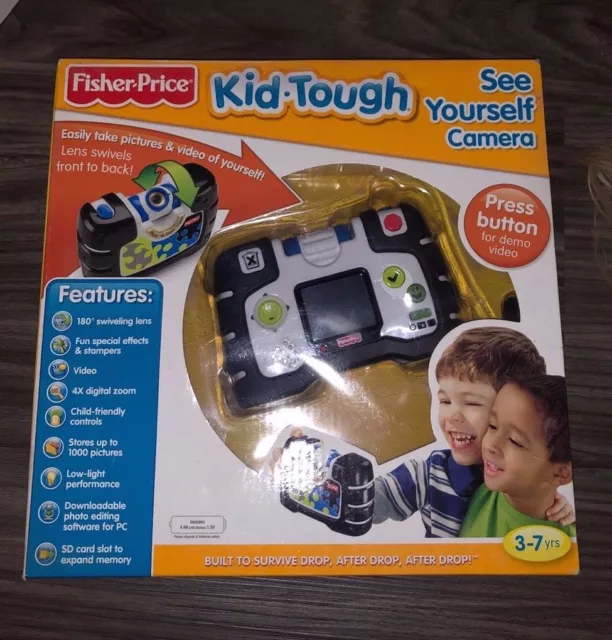 NEW Fisher-Price Kid-Tough W1537 Digital Camera - Black (W1537)