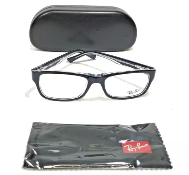 Ray-Ban Eyeglasses Frames RB5268 5739 Navy Blue Clear Rectangular 52-17-135