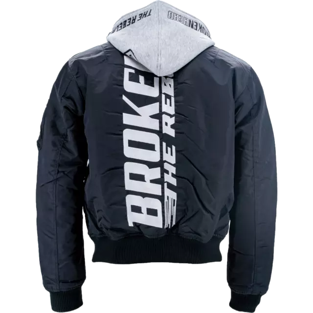 Broken Head Veste Bomber The Rebelmaker Veste D'Hiver Veste de Pilote