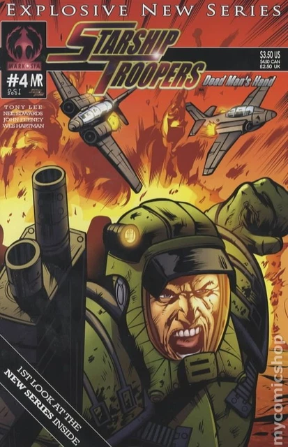 Starship Troopers Dead Mans Hand #4A FN 2006 Stock Image