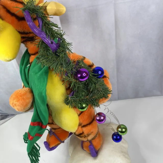 Talking Bouncing Tigger 22" Animated Christmas Motion Disney Pooh Telco READ 3