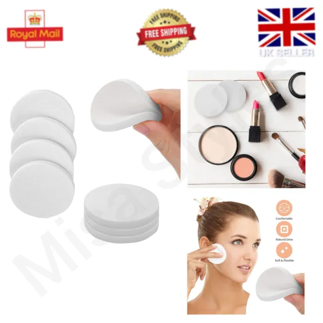 8 Round Blender Makeup Sponges Blending Face Beauty Foundation Applicator Puff