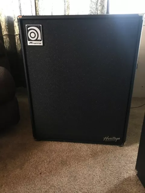 Ampeg Heritage SVT410HLF Bass Amp Eminence Speaker Cabinet 4x10 500 Watts 4 Ohms Ampeg Heritage SVT410HLF Bass Amp Eminence Speaker Cabinet 4x10 500 Watts 4 Ohms