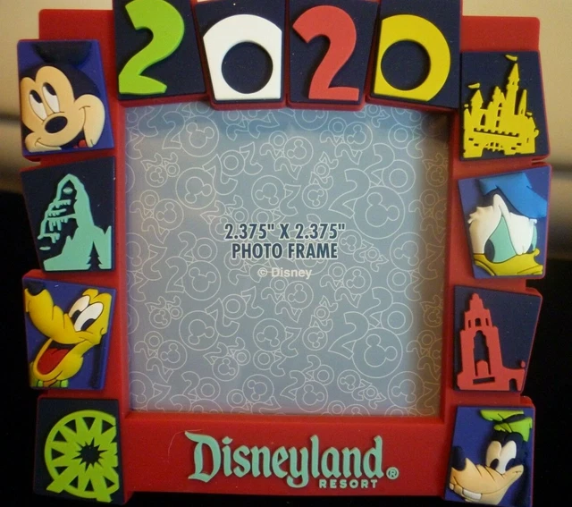 DISNEYLAND RESORT 2020 Photo Frame Standing Icons & Mickey