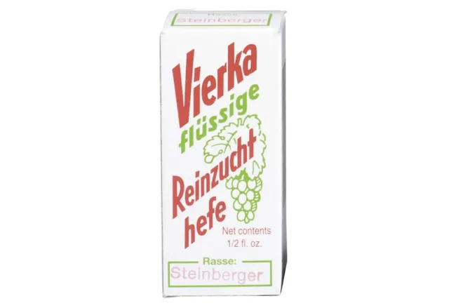 VIERKA HAUSRAT Weinhefe Rasse 'Steinberger' (weiß) für 50 l