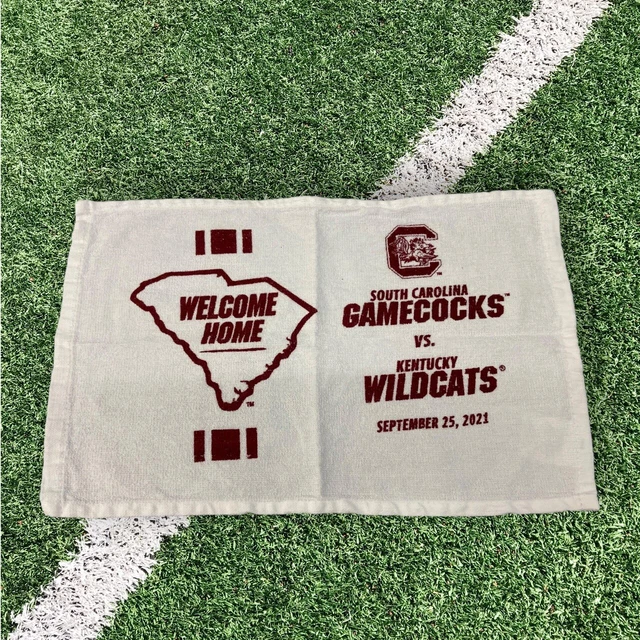 South Carolina Gamecocks Football 2021 vs Kentucky Wildcats Rally Game Towel