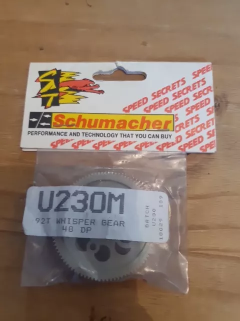 Schumacher 92t Spur Gear 48dp U230m