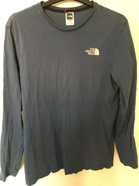 The North Face Blue Men's Medium Long Sleeve T Shirt