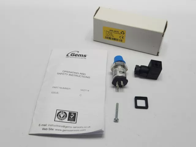 Gems 3100 SERIES Sensor de Presión 3100B0016G01B000RS