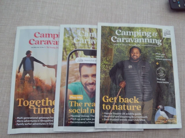 CAMPING AND CARAVANNING Club Magazine May June July 2025 QTY 3 2 79 camping-and-caravanning-club-magazine-may-june-july-2025-qty-3-2-79