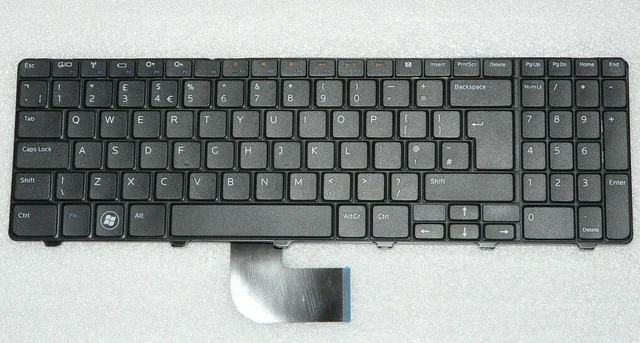 Nuovo Dell Inspiron N5010 UK Tastiera 0433XP Nuovo Dell Inspiron N5010 UK Tastiera 0433XP