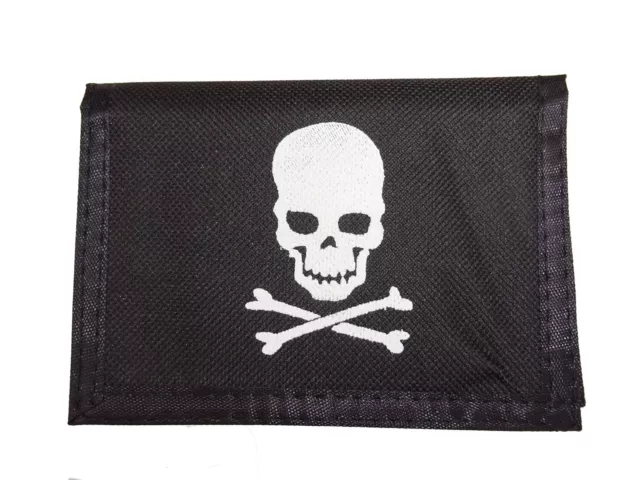 Portafoglio dei pirati Skull and Crossbones