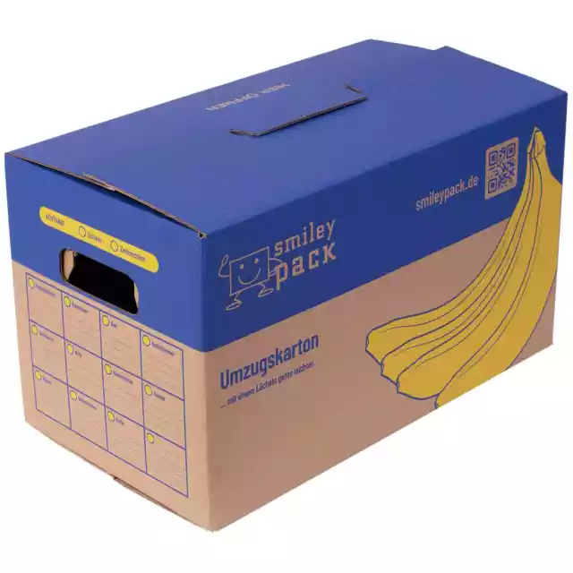 Umzugskarton Bananenkiste Profi XXL 600 x 328 x 340 mm bis 40 kg Zweiwellig