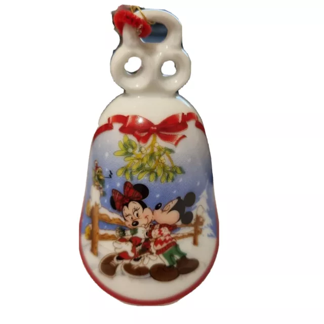 Vintage Disney Christmas tree decoration Reutter Mickey collectible Ornament