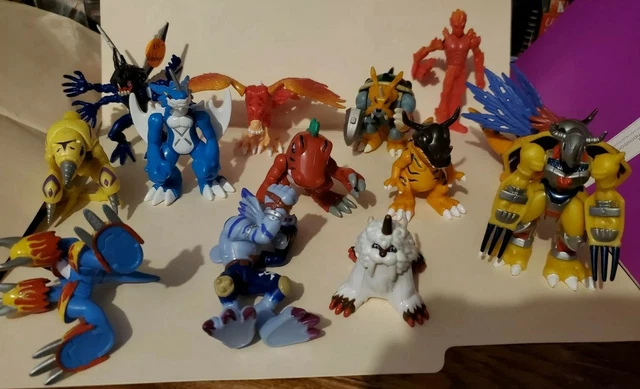 Digimon 3-5 inch vintage collectible Figures Lot