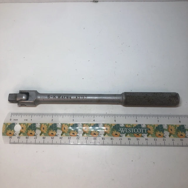 Vintage SK Wayne 45153  3/8" Drive 8” Breaker Bar EUC