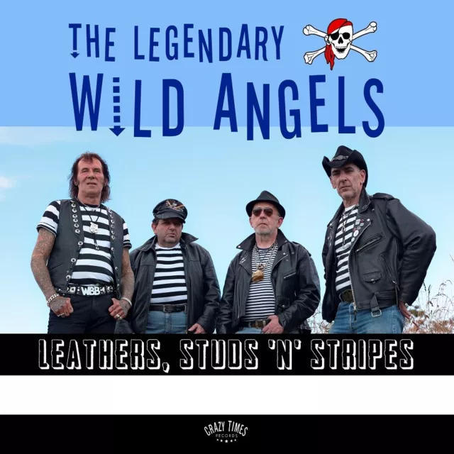 LP - Wild Angels - Leathers, Studs ‘n’ Stripes