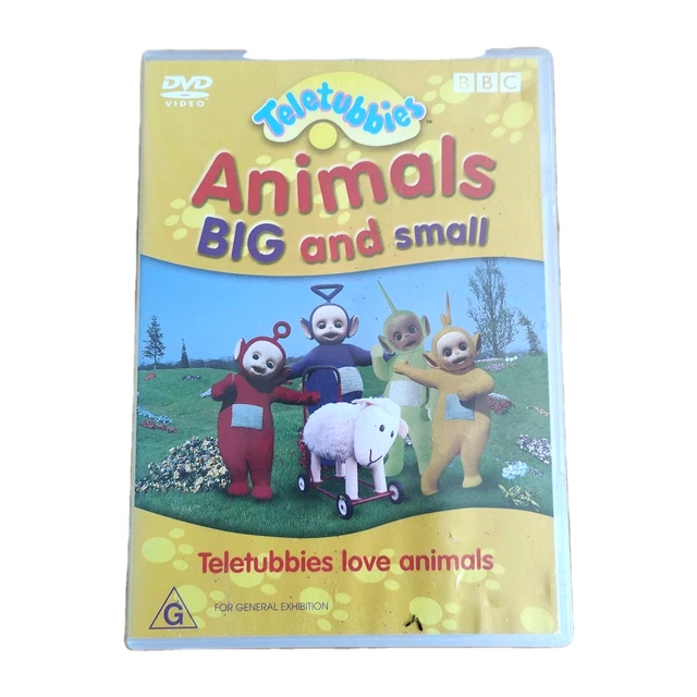 TELETUBBIES ANIMALS BIG and Small DVD R4 PAL 2000 Children Show Tv 90’s ...