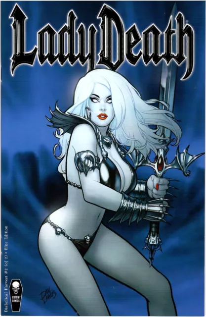 Lady Death: Diabolical Harvest #2 (of 2) Comic Shop Elite Edition 2023 NM