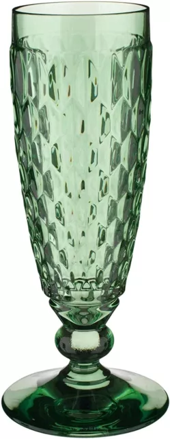 Champagne Flute - Glass (Green) Single/ Set of 2 or 4 Villeroy & Boch Boston
