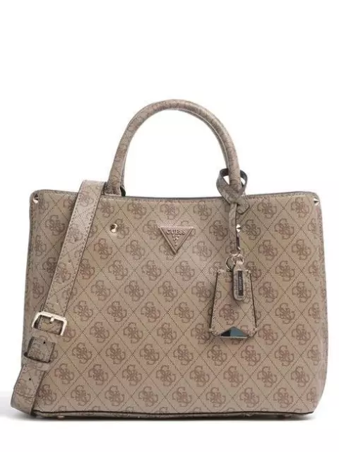 BORSA DONNA GUESS meridian borsa a spalla LATTE LOGO ND  scelta=P LATTE LOGO HWS