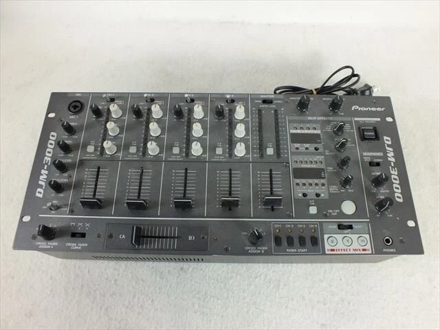 PIONEER DJM-3000 4-channel 19-inch rack mountable mixer Operation Confirmed PIONEER DJM-3000 4-channel 19-inch rack mountable mixer Operation Confirmed