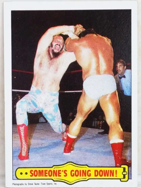 Wwf Topps Pro Wrestling Stars Series 1 Jesse Ventura Ivan Putski Card 1985 Wwe