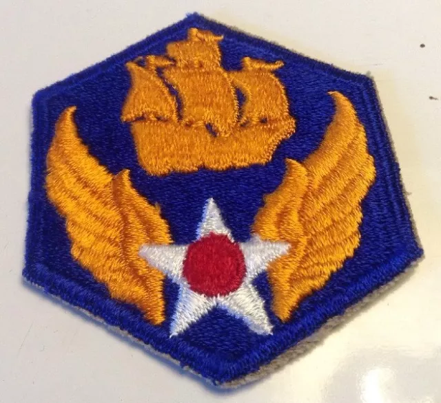 Original WWII USAAF U.S. ARMY 6th AIR FORCE CUT EDGE  PATCH No Glow